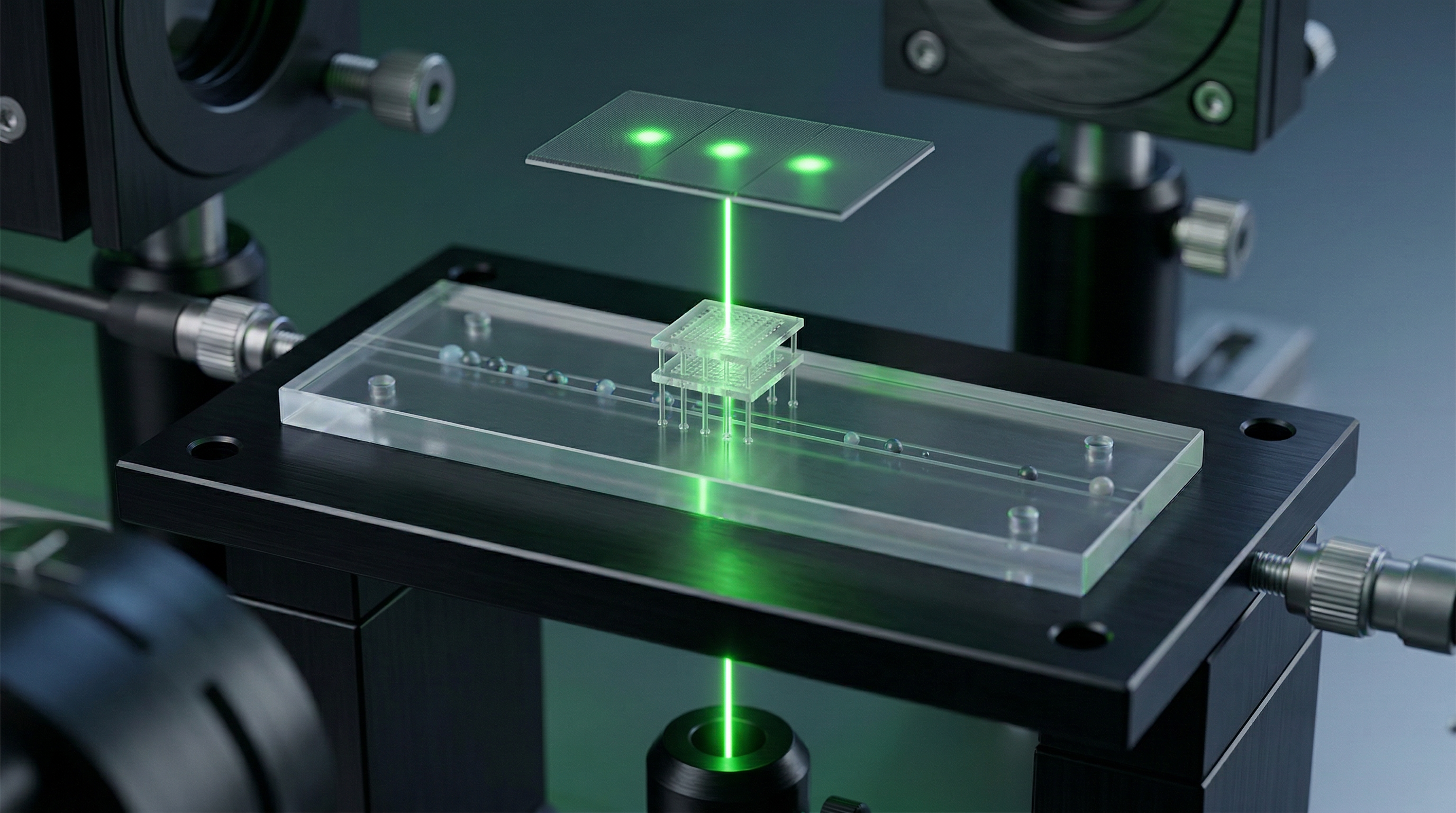 3D-Printed Diffractive Neural Networks for Microfluidics episode artwork